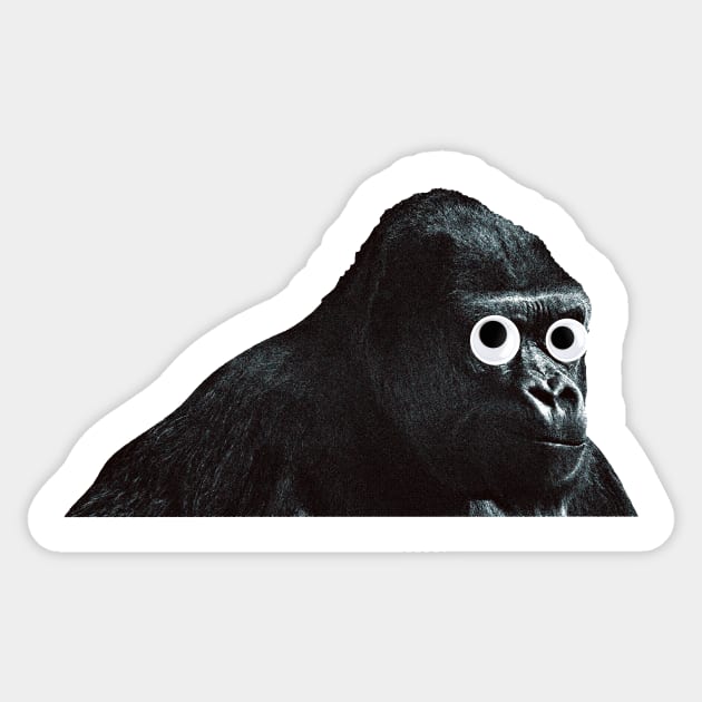 Dumb Gorilla! Sticker by DavidCentioli